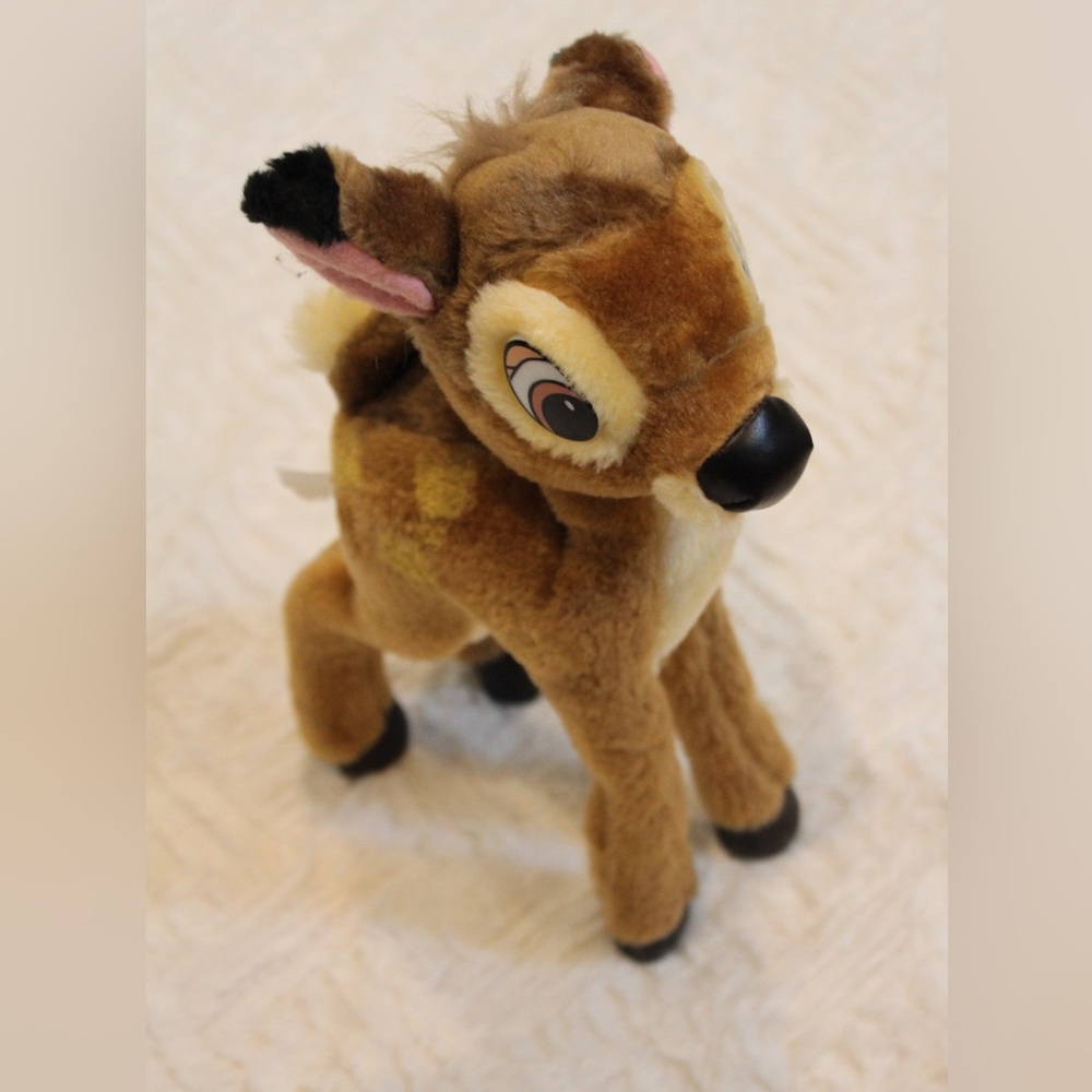 Vintage Bambi Plush 11.5" Disney Promotional From the Movie Poseable Stuffed